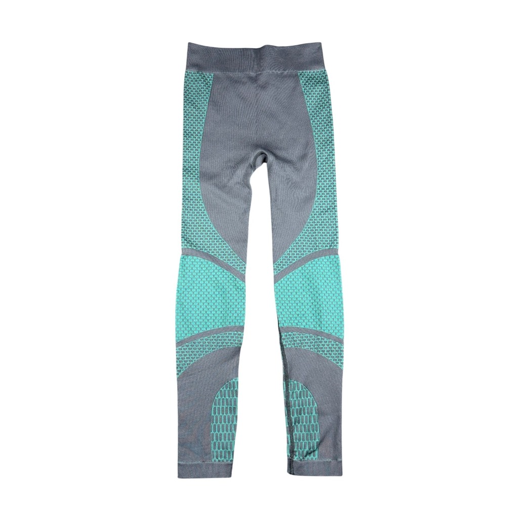 Lululemon Ebb To Street Tight Gray Teal Forage Activewear Leggings Womens - Picture 2 of 7